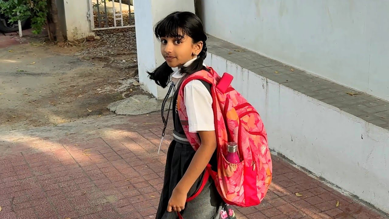 Ammu, Nandu & Siddi’s Early Morning Exam Prep 📚🌅 | V5 Kids Study Routine ||@V5 Family Show