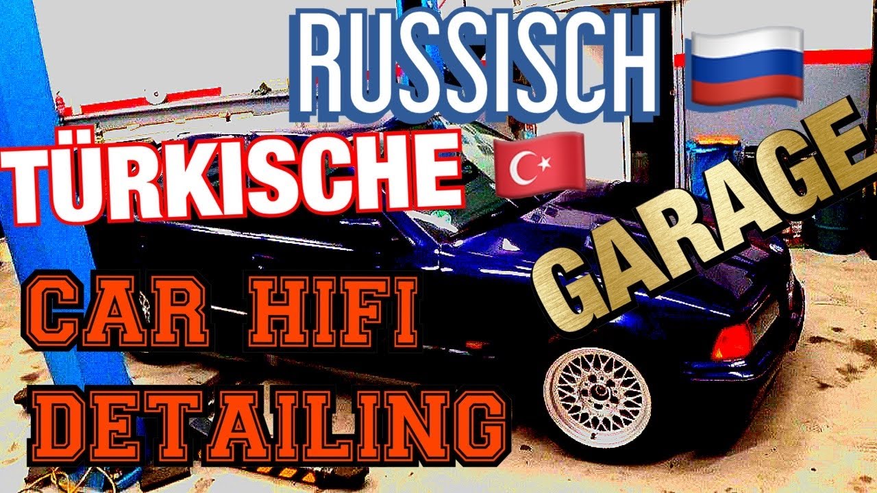 Russisch Türkische Car Hifi und Detailing BOX , Nelegal Garage bekommt LED Lichter