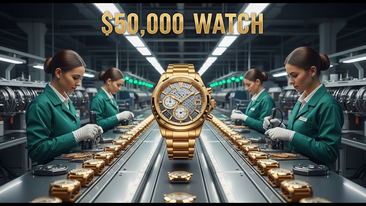 Swiss Watch Factory Tour | Luxury Watchmaking Process Explained
