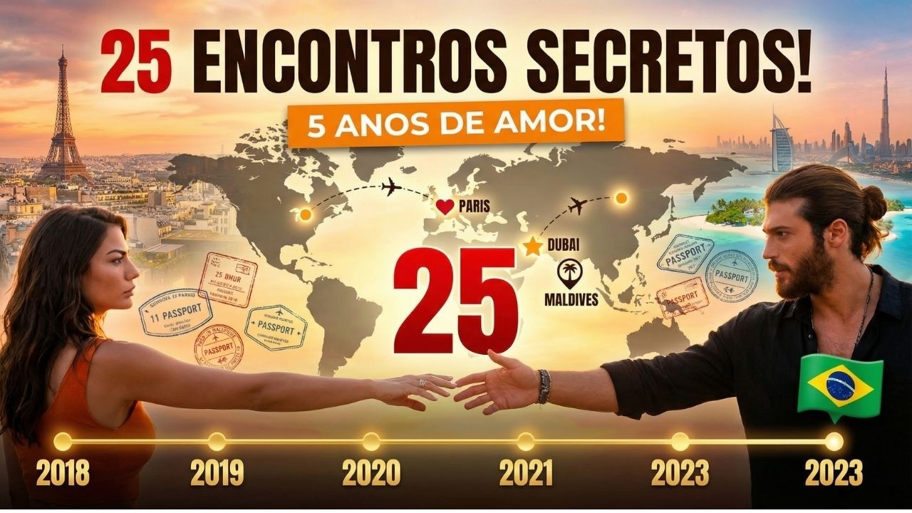25 ENCONTROS SECRETOS em 5 Anos: A Cronologia COMPLETA de Can e Demet!
