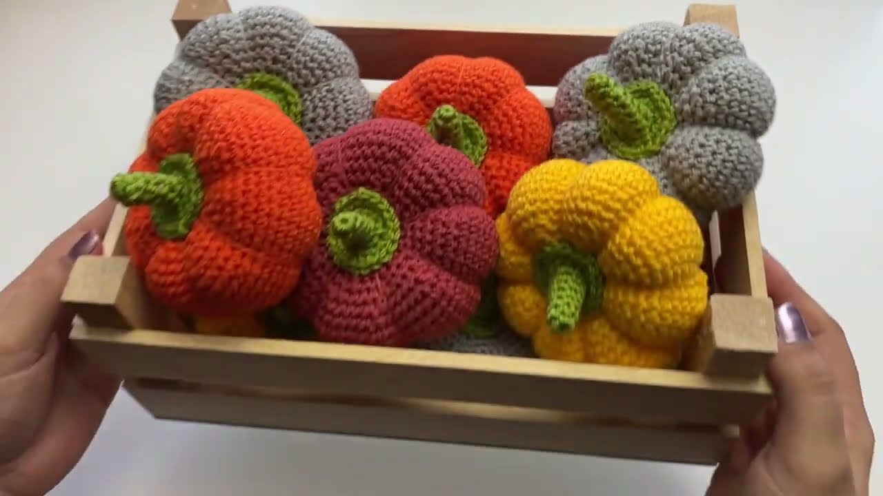 Amigurumi Balkabağı Nasıl Örülür | Adım Adım Öğretici