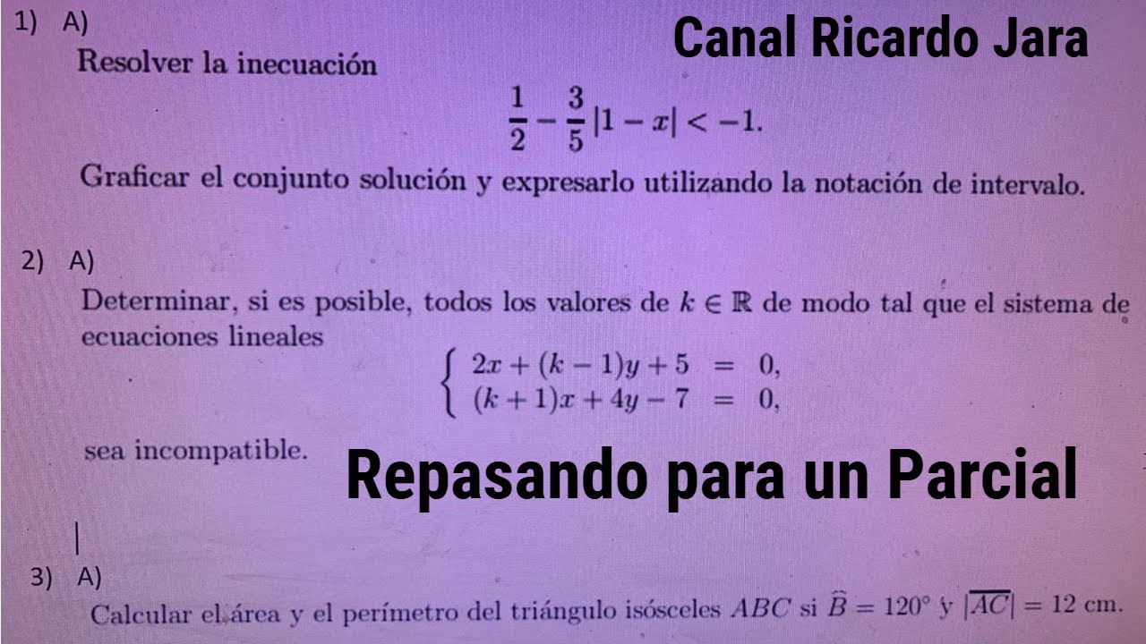 Repasando para un Parcial