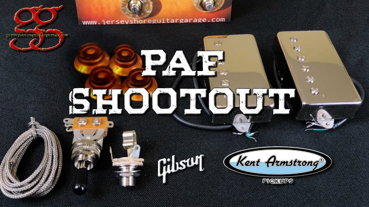 Kent Armstrong Icon '57 vs. Gibson Classic '57+ vs. Gibson Burstbucker II