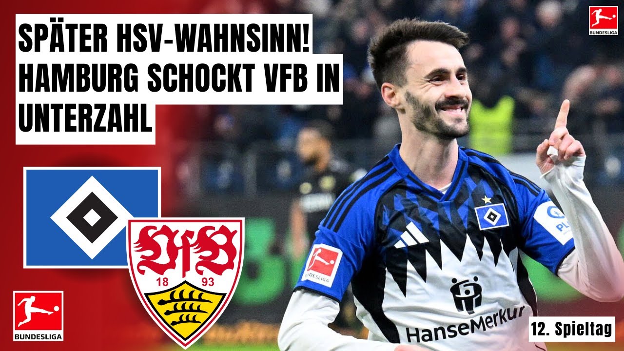 Hamburg - VfB Stuttgart (2-1) Highlights | Bundesliga 2025/26 hsv stuttgart