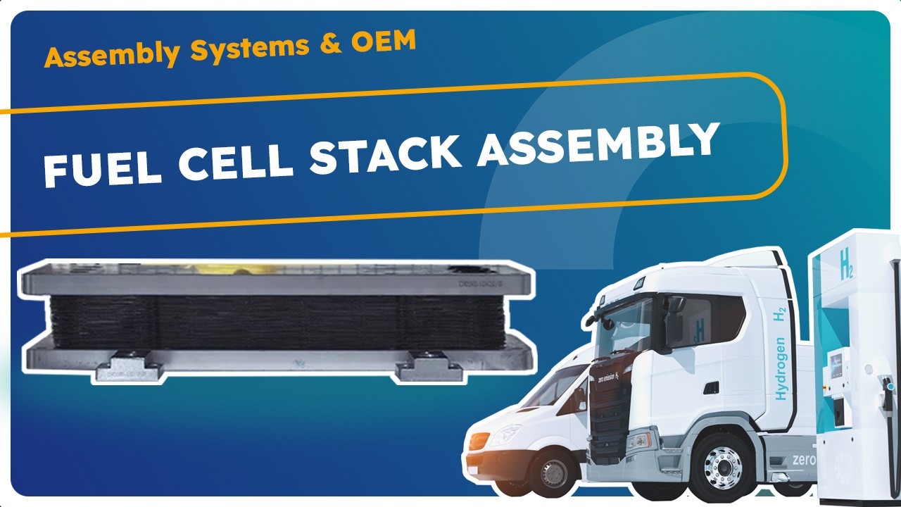 Fuel Cell Stack Assembly | Brennstoffzellenfertigung | 4K | MackSmaTec GmbH