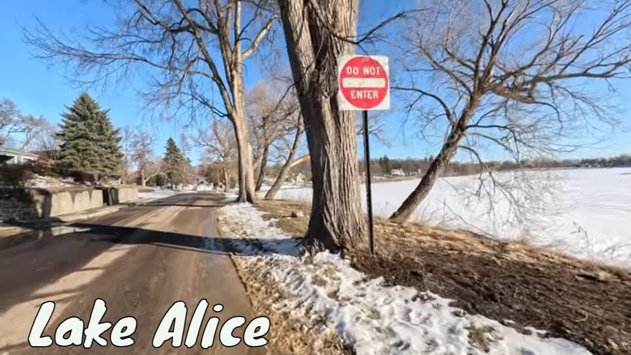 Winter Walk Around Lake Alice