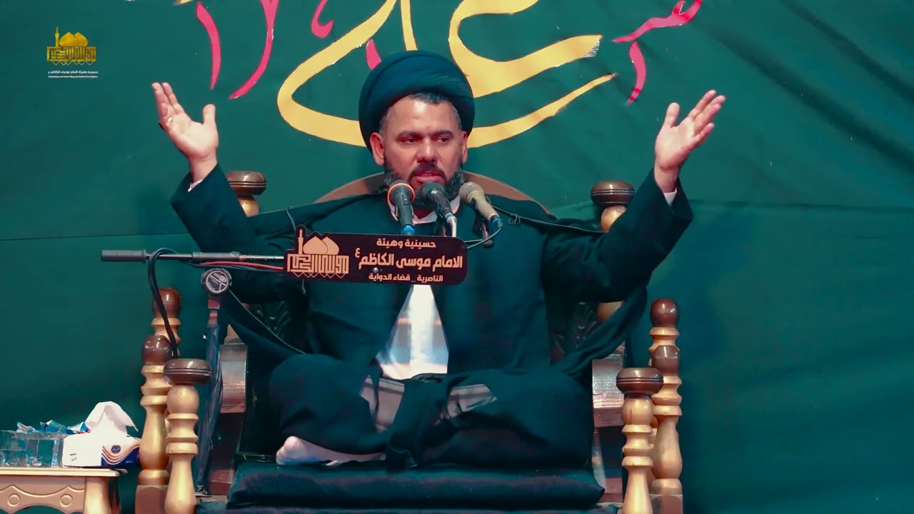السيد احمد الموسوي حسينية وهيئة الامام موسى الكاظم ع قضاء الدواية