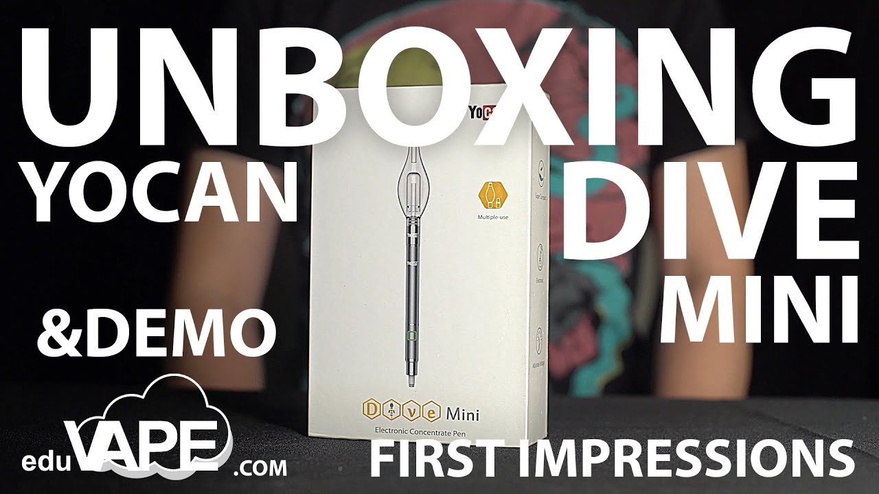 Yocan Dive Mini Unboxing 2020 | First Impressions & Demo | How to Use - EDUVAPE.com #eduvape #yocan