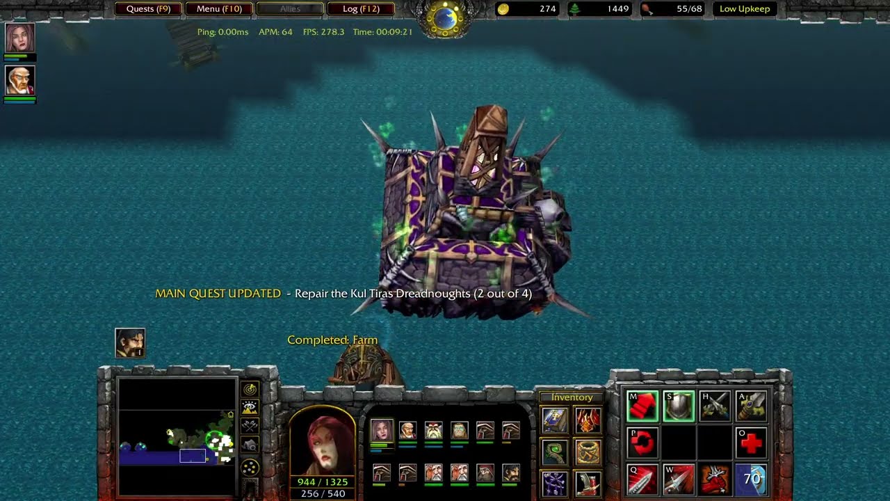 By Land Or Sea! - Chapter 8 - The Path To Valour (Hard) - Warcraft 3 Custom Campaign - #08
