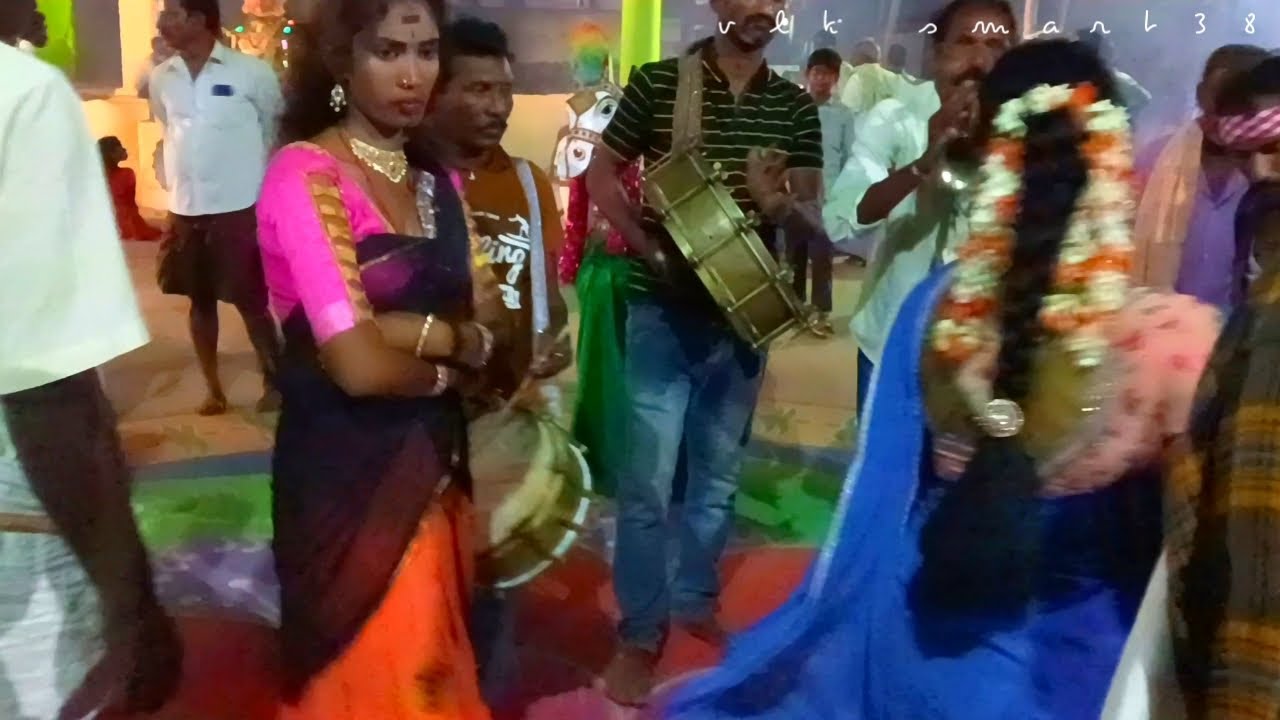 Entertainment video dance Village mass performance in alluru jathara viral video dance