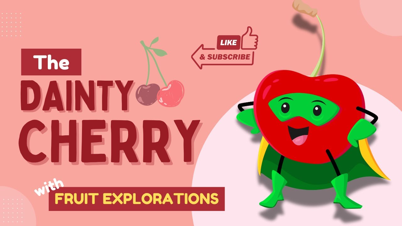 FRUIT FACTS FOR CHILDREN | CHERRY | Learn about Fruits | English Vocabulary
