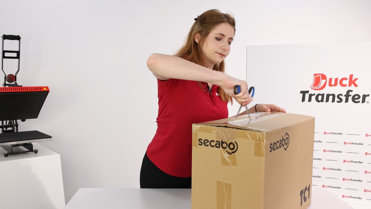 Unboxing Presse à chaud TC1 Secabo | DuckTransfer ACADEMY