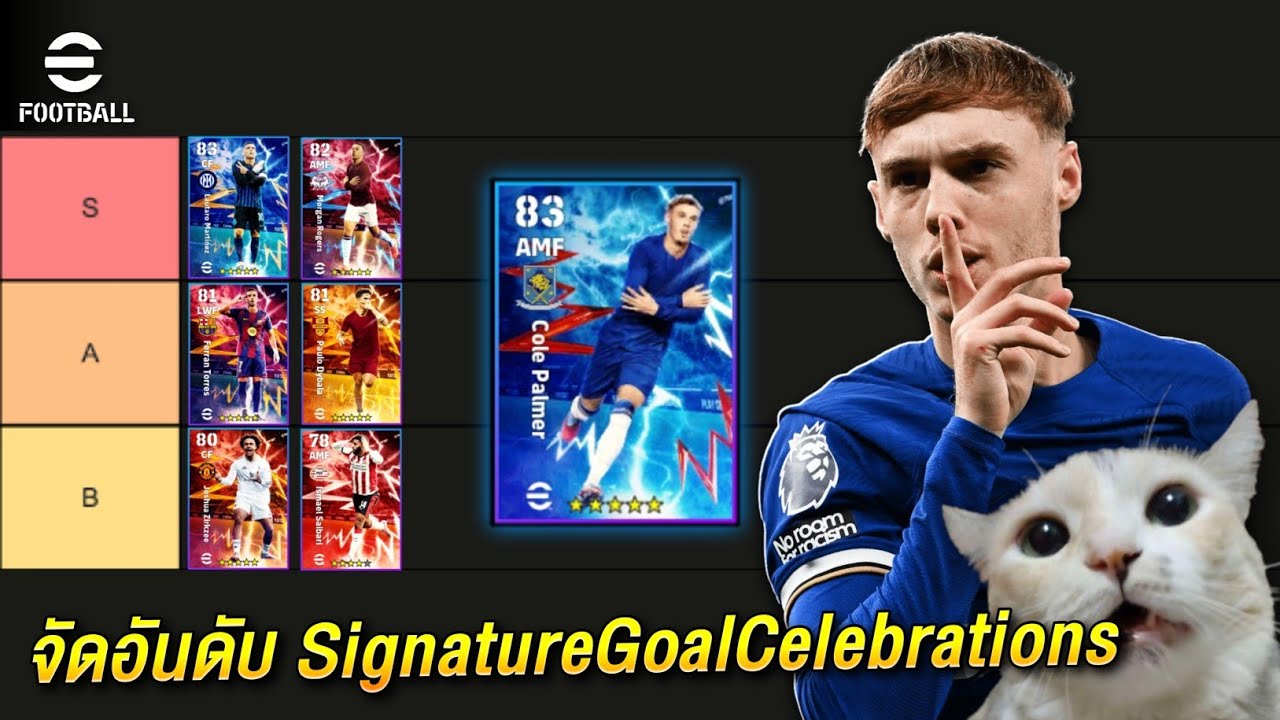 จัดอันดับนักเตะแพ็คแลกฟรีSignature Goal Celebrations + Showtimeแจกฟรี 05/02/2026 | eFootball2026