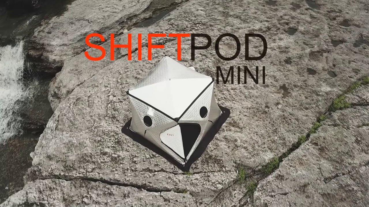 SHIFTPOD: setup and tear down. It's not a tent its a shelter.