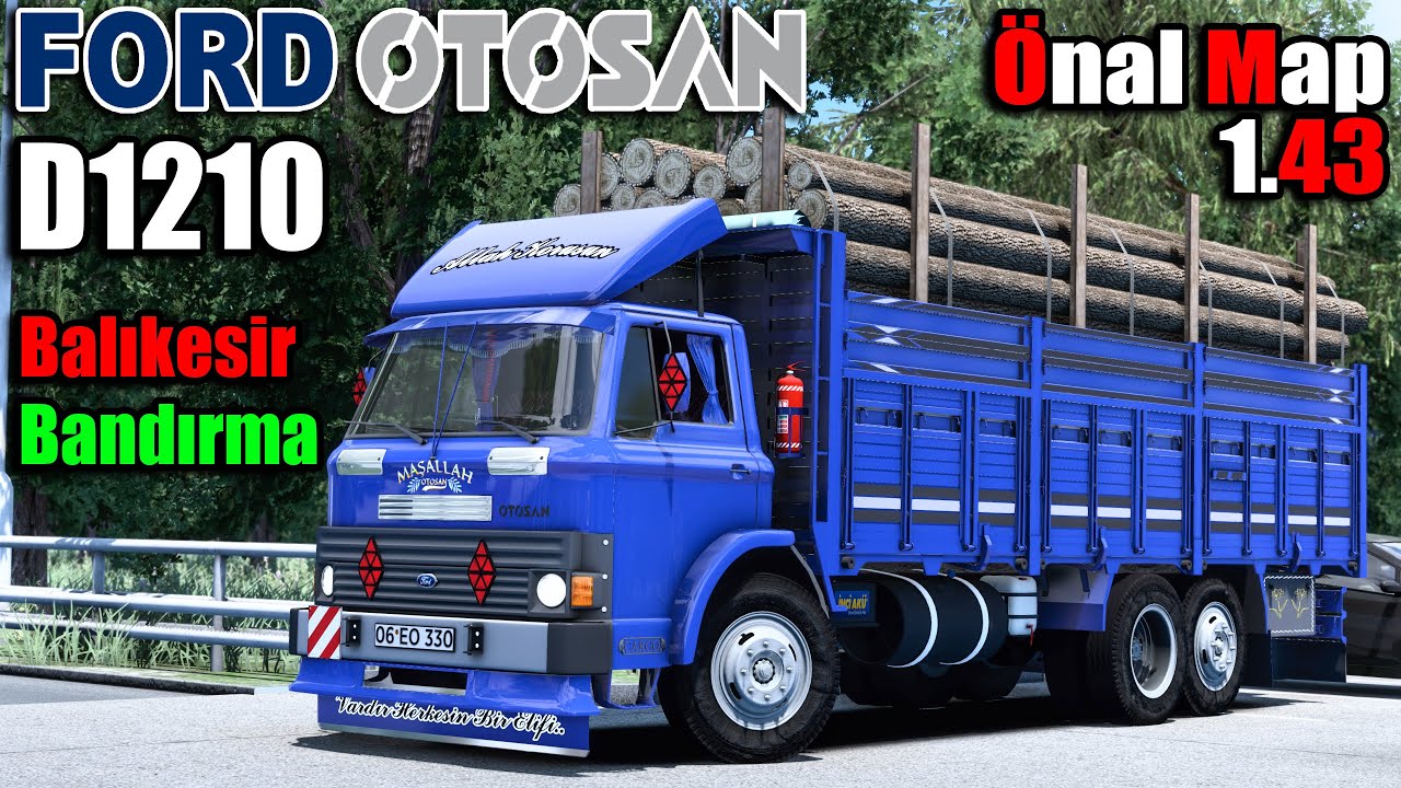 FORD-OTOSAN D 1210 | BALIKESİR / BANDIRMA | ÖNAL MAP 1.43 !!