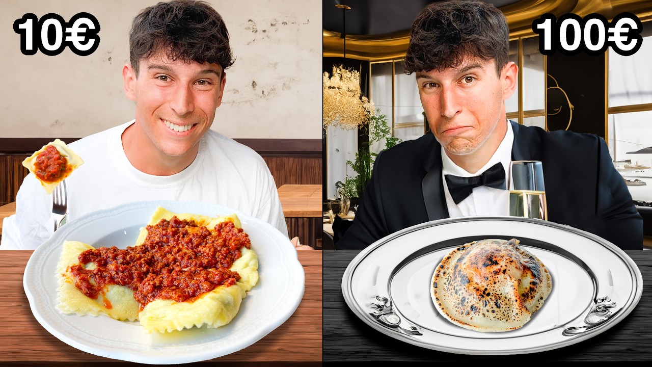 TORTELLI MAREMMANI in TRATTORIA vs STELLATO MICHELIN