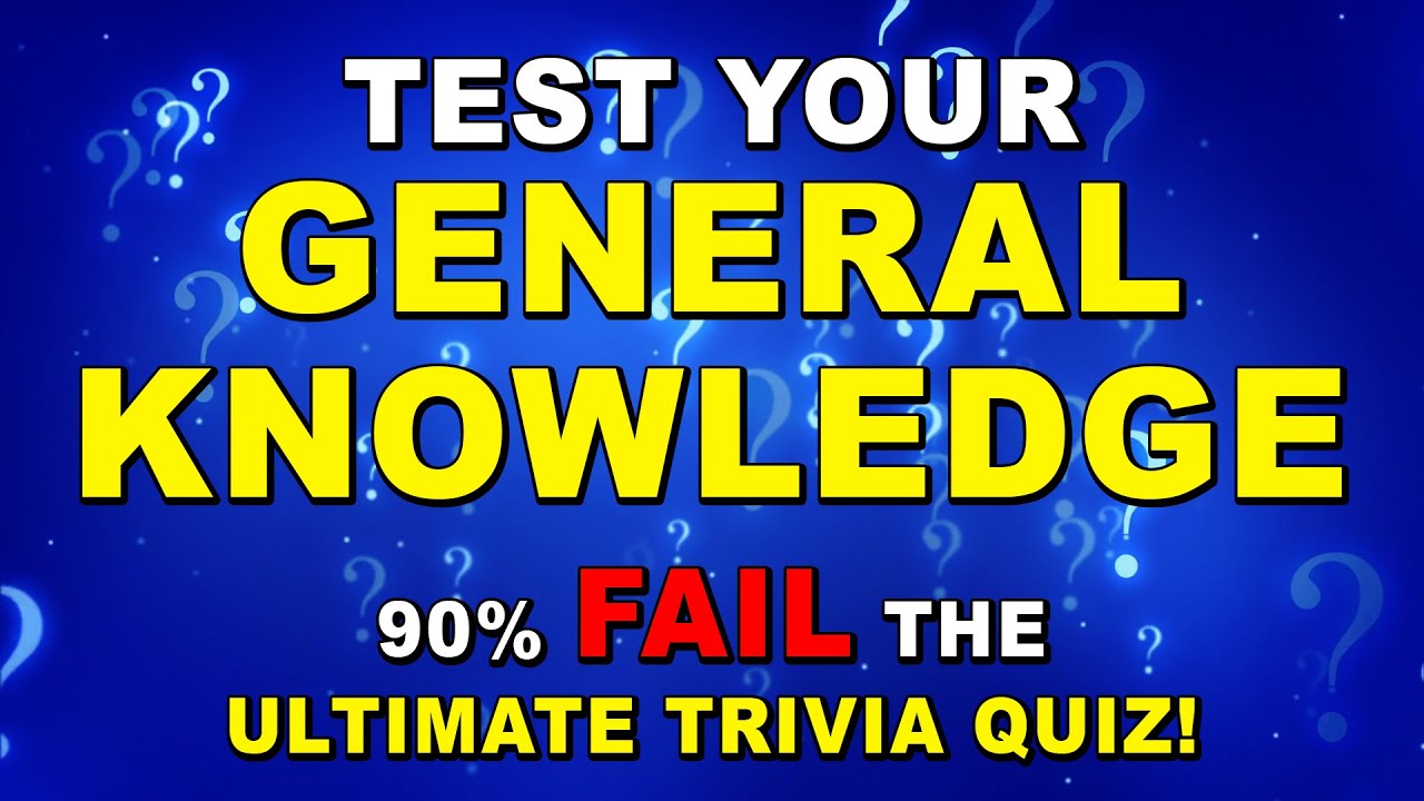 50 Questions General Knowledge Trivia Quiz - Most People Can't Pass! | Ultimate Trivia Quiz Round 97
