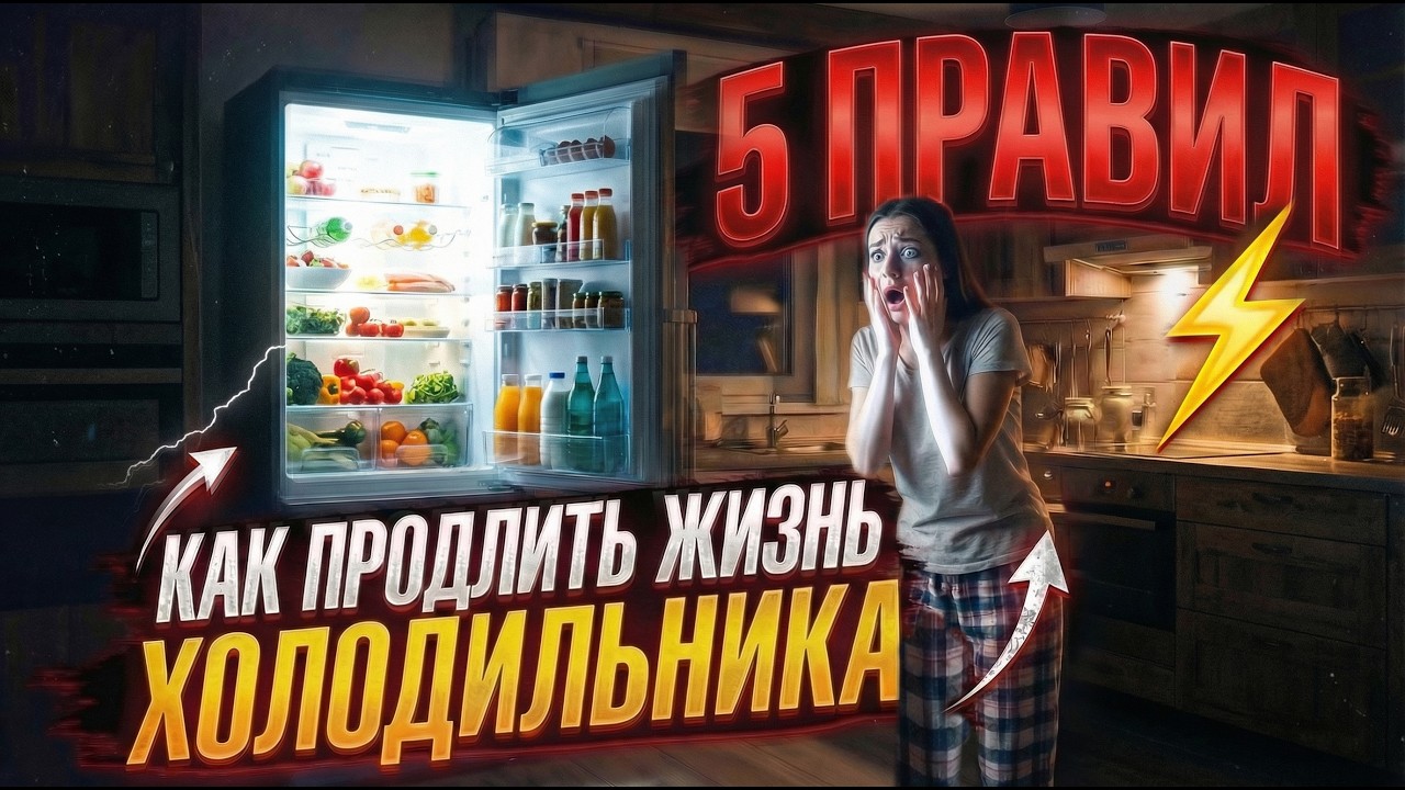 КАК ПРОДЛИТЬ ЖИЗНЬ ХОЛОДИЛЬНИКУ В 2026! ТОП-5 ПРАВИЛ и СОВЕТОВ мастеров