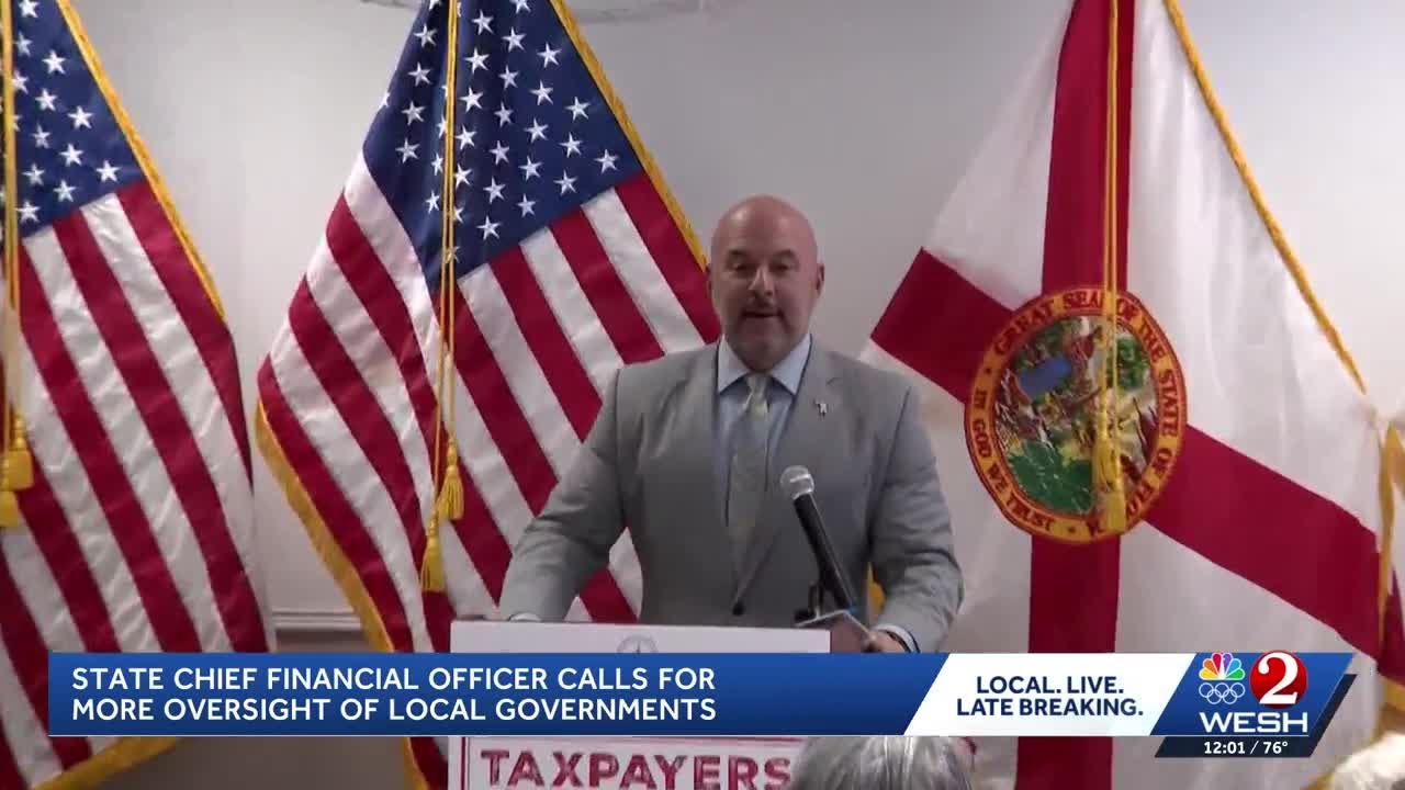 Florida CFO announces legislative proposal to oversee local government spending