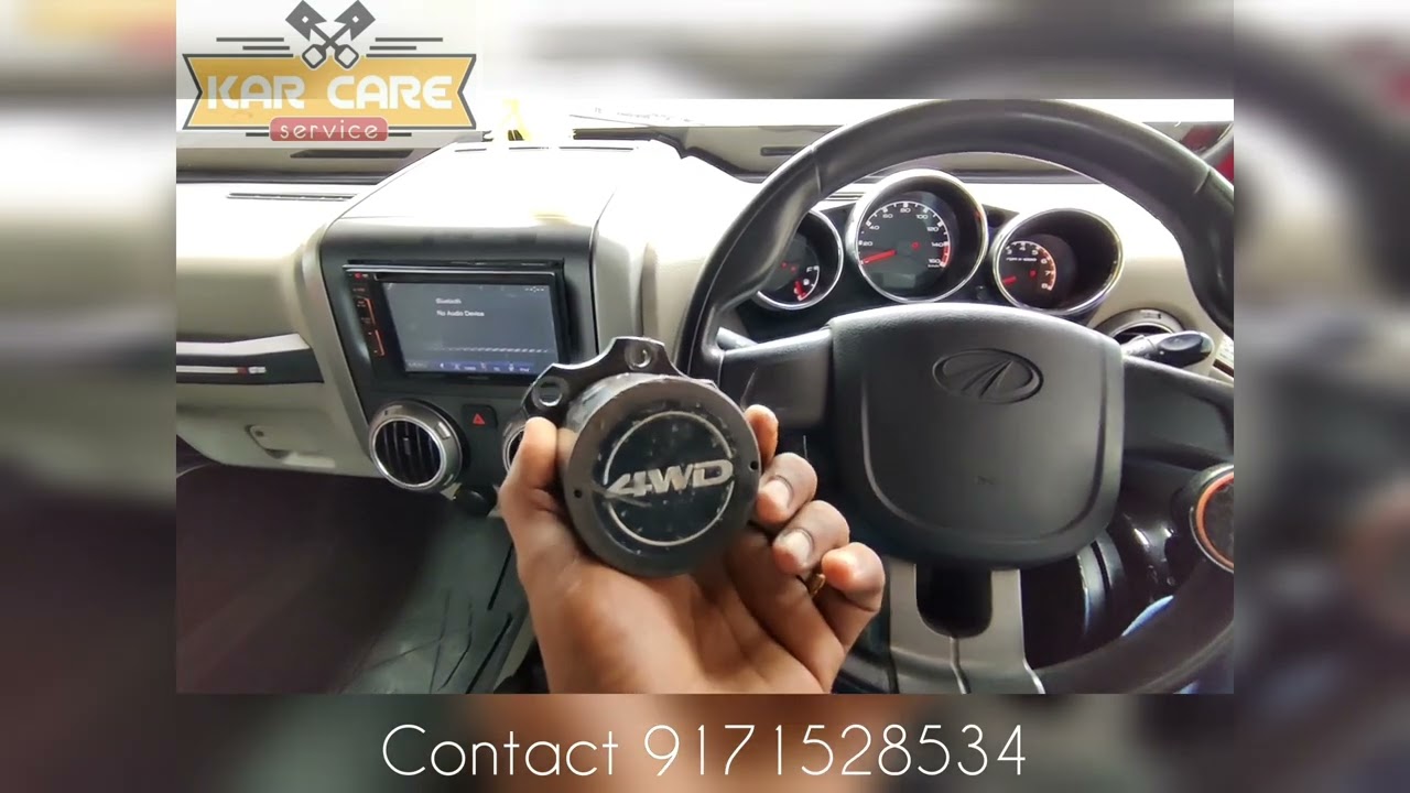 MAHINDRA THAR 4X4 DETAIL ABOUT GEAR USAGE AND ABOUT MANUAL HUB LAMBDA