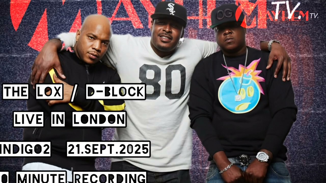 THE LOX / DBLOCK LIVE IN LONDON 21.SEPT.25