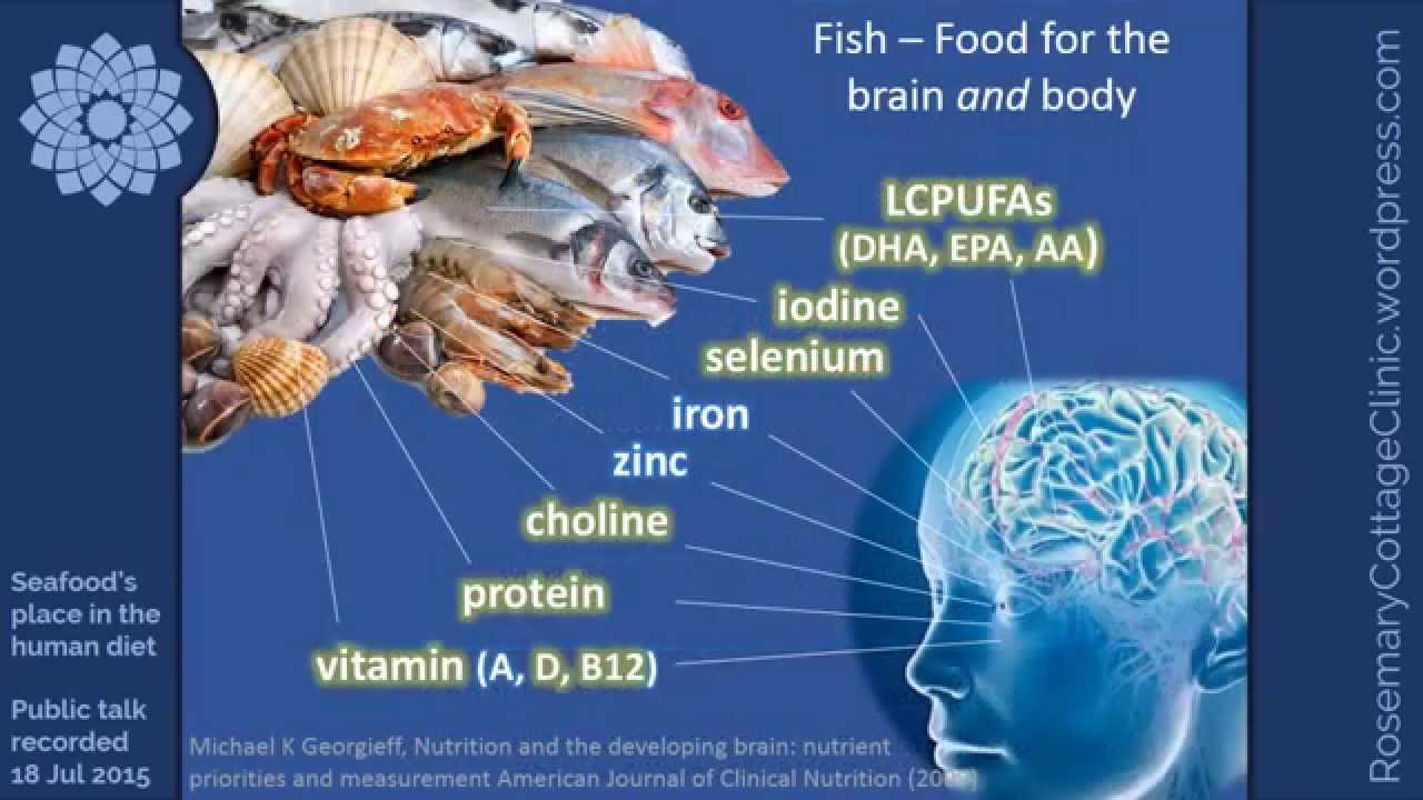 Seafood  PART 2 -  nutrients, contaminants & sustainability