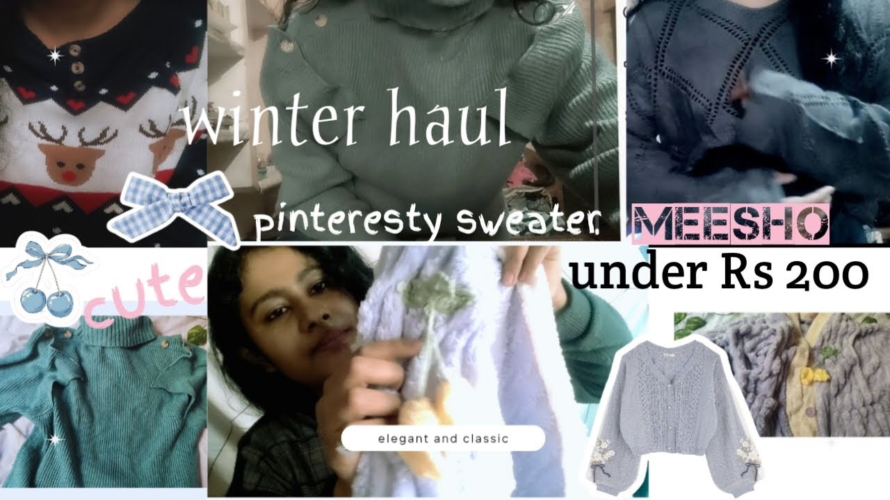 Winter Haul | Pinteresty Sweater | 