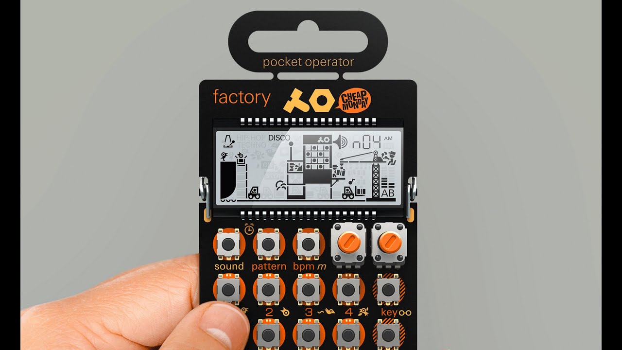 Teenage Engineering PO-16 Factory Features
