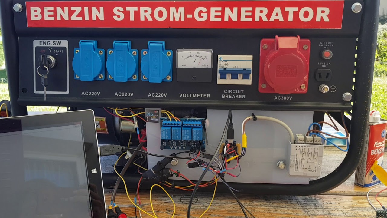 VB_DC - Arduino-Autostarting Generator