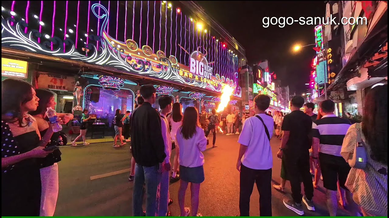 Bui Vien Walking Street After 8:30PM 🌙 | Saigon Nightlife Walk 🇻🇳 | Ho Chi Minh City 4K