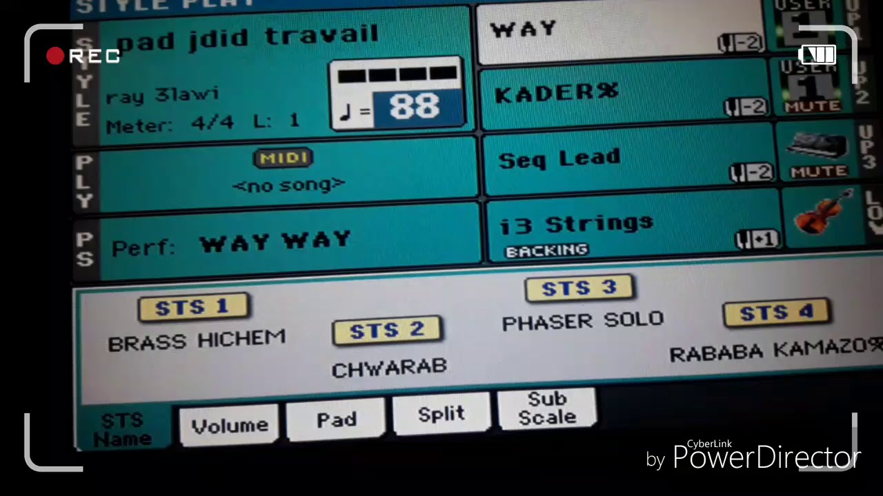 كيف تحذف صوت وتكبر مساحة الرام في korg pa 600 Qt
