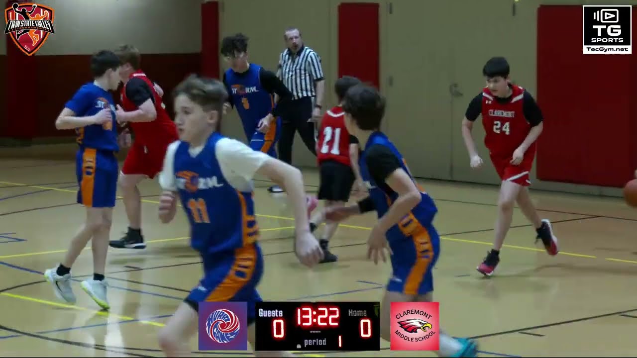 Claremont Eagles (B) vs Hartford Storm (B) - Boys 7/8 - TSV 2026 - 6 pm - 2/25/26