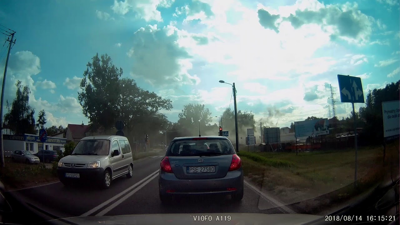 Ekologia w Puszczykowie pod Poznaniem 14-08-2018 około godziny 17