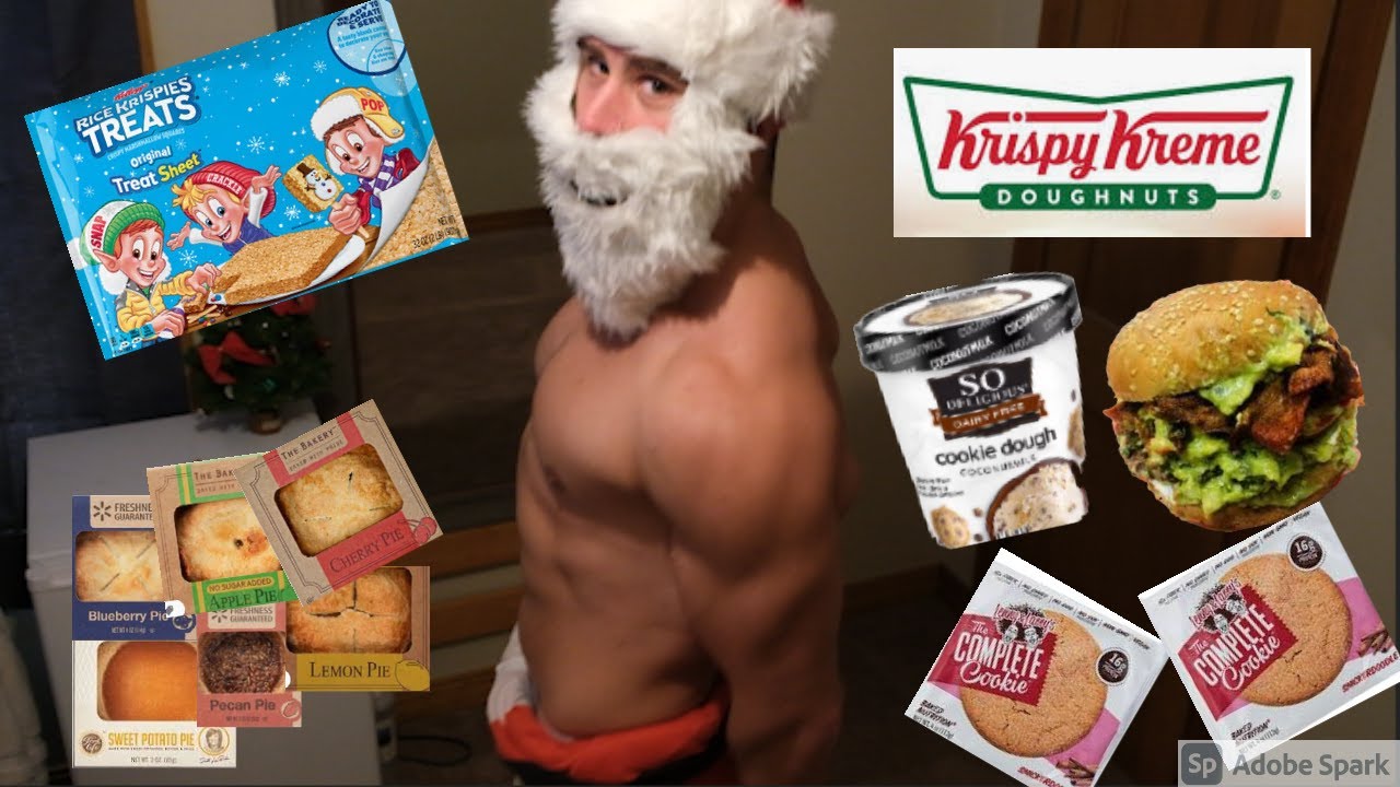 Santa Takes on the 10k Calorie Challenge || Insane Cheat Day || Matt Brunner