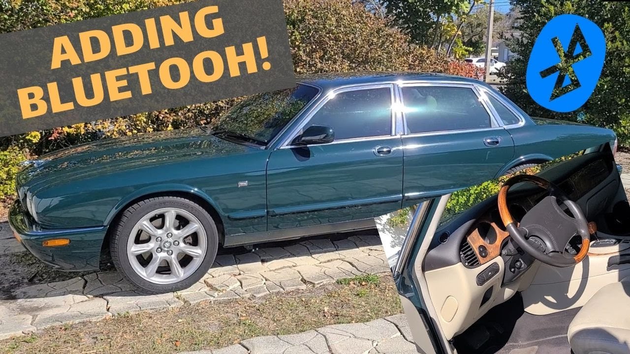 Мы добавили Bluetooth в наш Jaguar XJR!