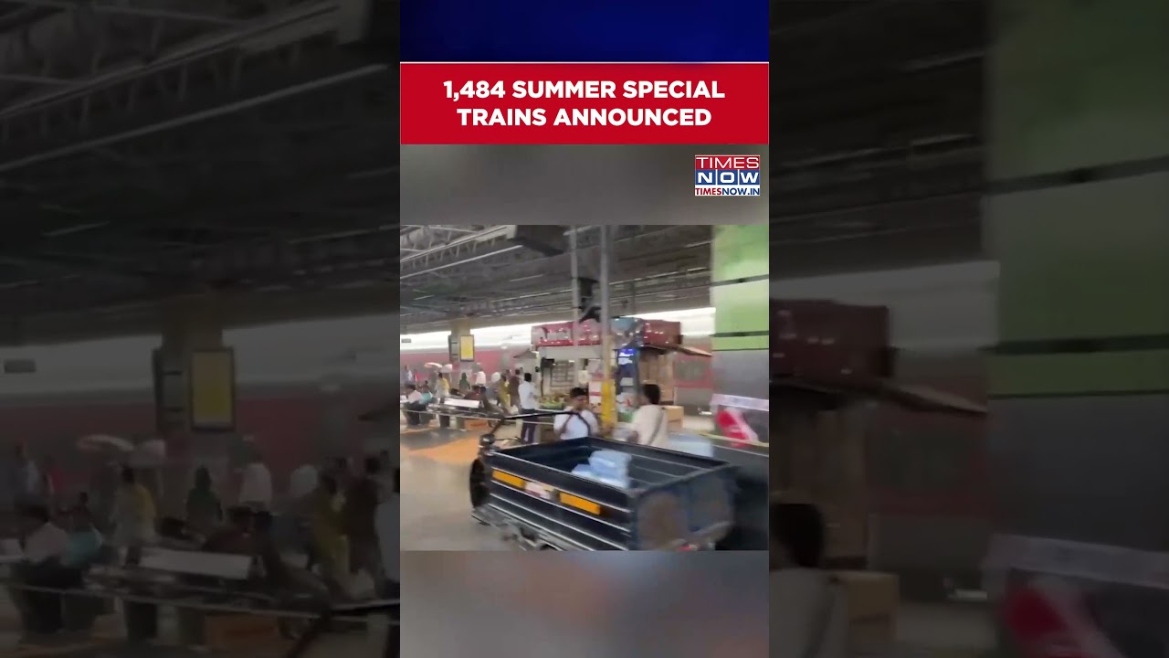 Indian Railway Announces 1,484 Summer Special Trains To Tackle Holiday Rush #shorts