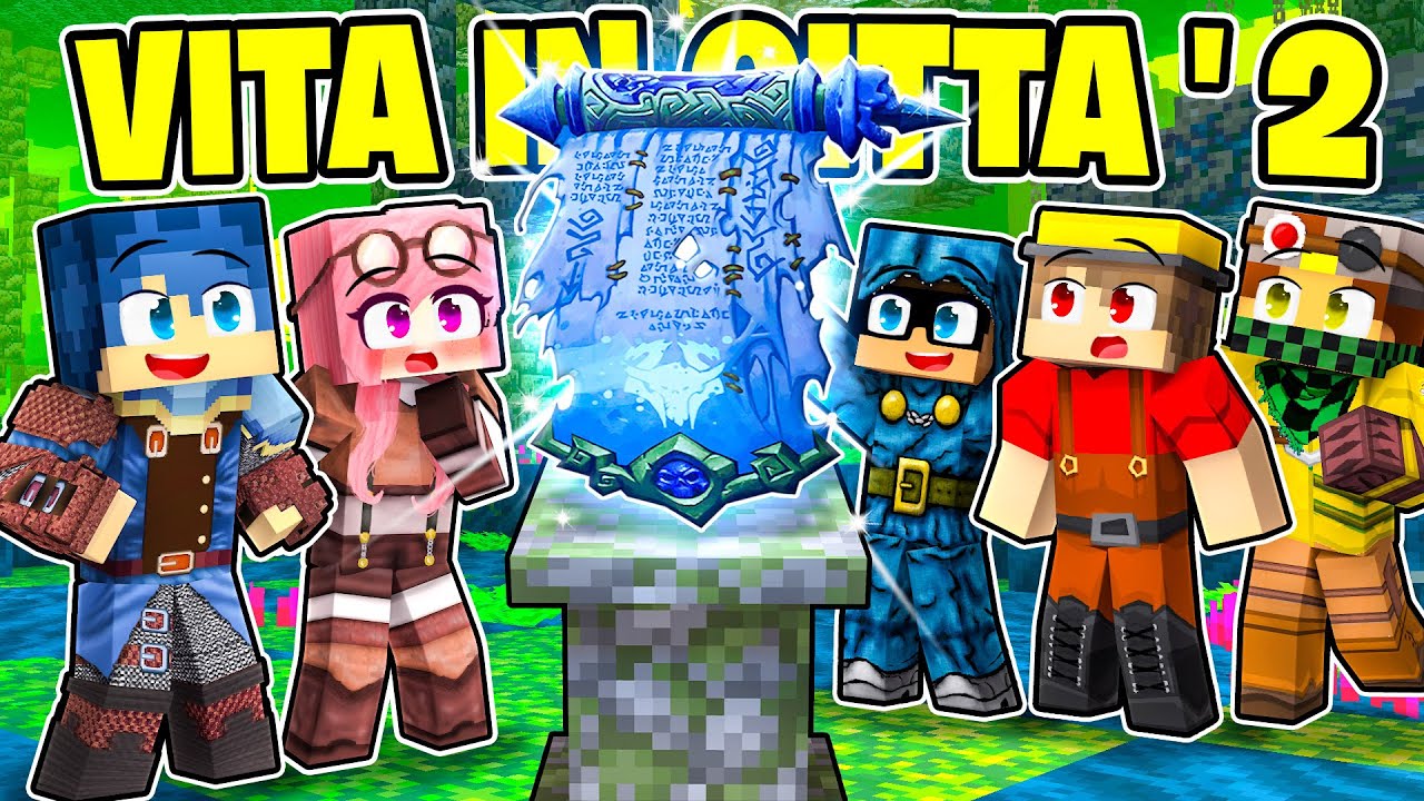 LA MISSIONE DI GRUPPO LEGGENDARIA DELLA VITA IN CITT&Agrave; 2! - MINECRAFT Ep.16