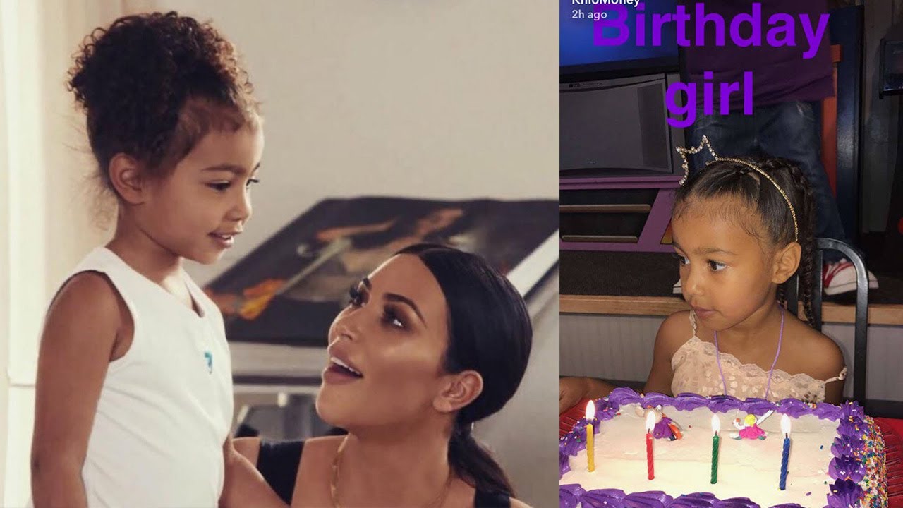 North West Celebrates Her 4th Birthday at Chuck E. Cheese