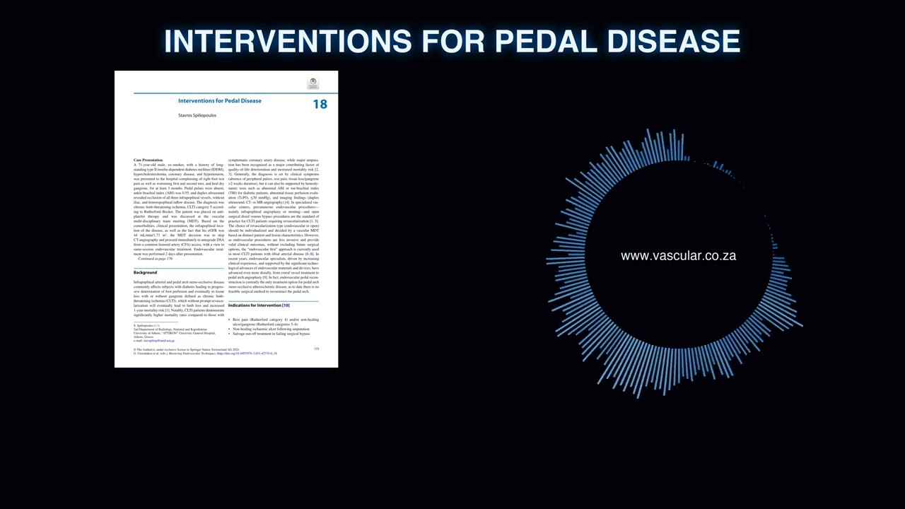 MET - 18 - Interventions for Pedal Disease