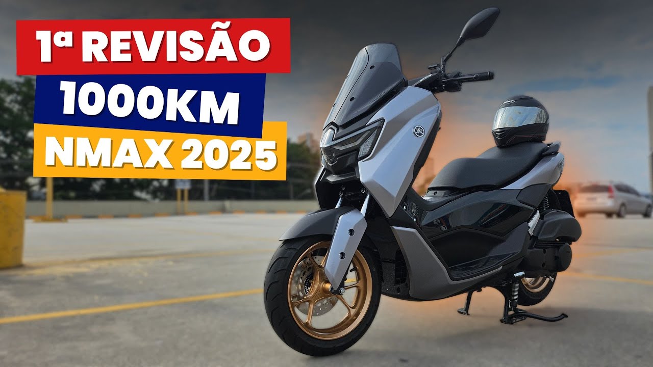 NMAX 160 ABS 2025, REVISÃO DE 1000KM. QUANTO CUSTOU ?