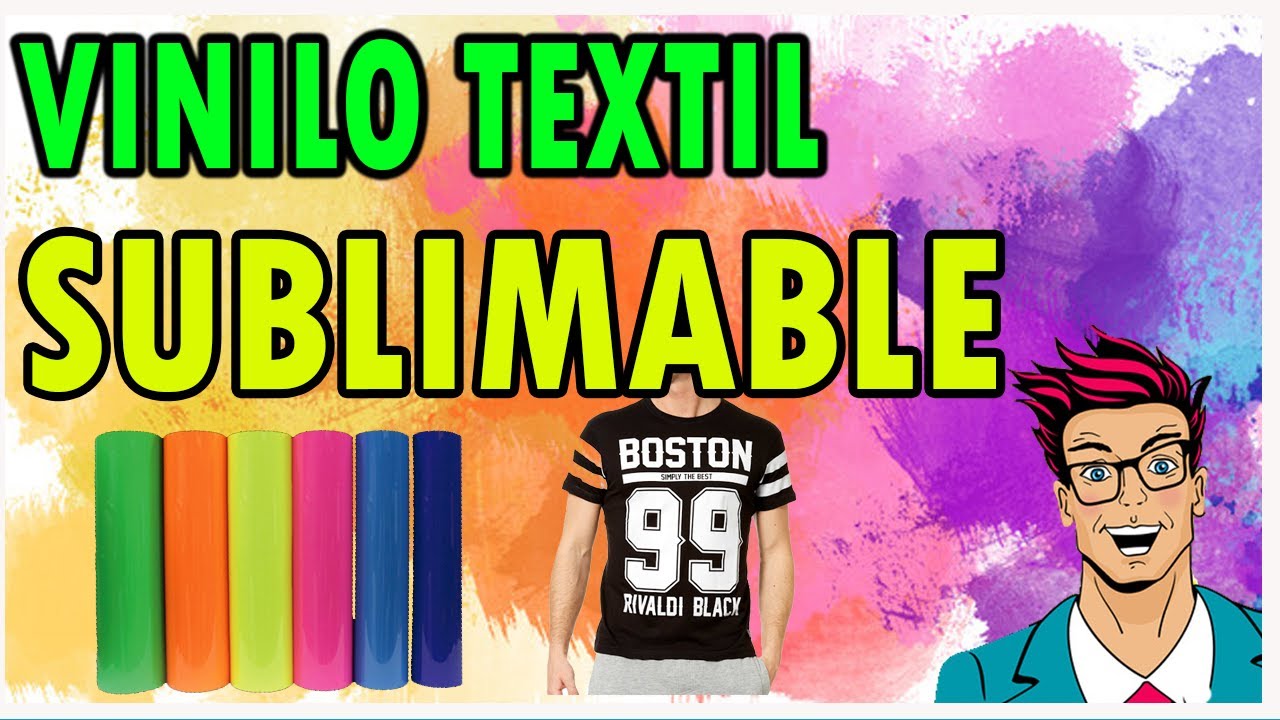 COMO APLICAR VINILO TEXTIL SUBLIMABLE con ADHESIVO   PASO A PASO 2021