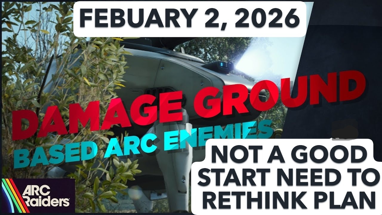 DIDN'T GO WELL GROUND ARC TRIALS 2/2/2026 HARVESTER NEED TO RETHINK MY IDEAS #arcraiders #amdryzen