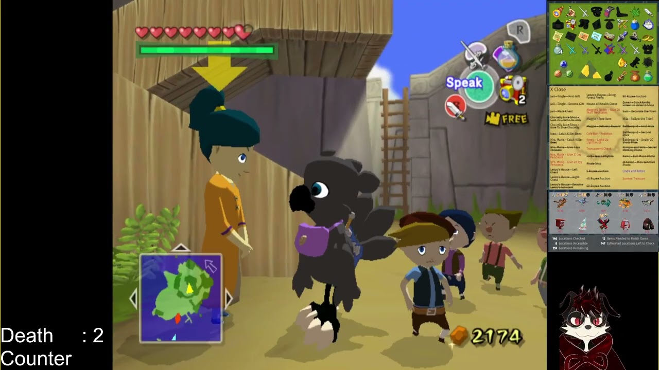 The other end of the Savage Tunnel and all I have to show for it is a camera (Wind Waker Randomizer)