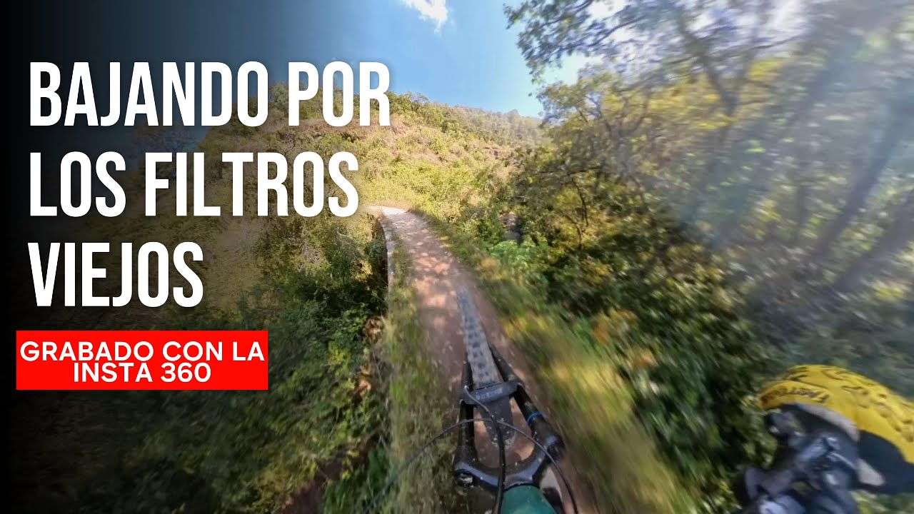 Bajando los Filtros Viejos MTB MORELIA 100% Insta 360 MTB MICHOACAN MTB MEXICO