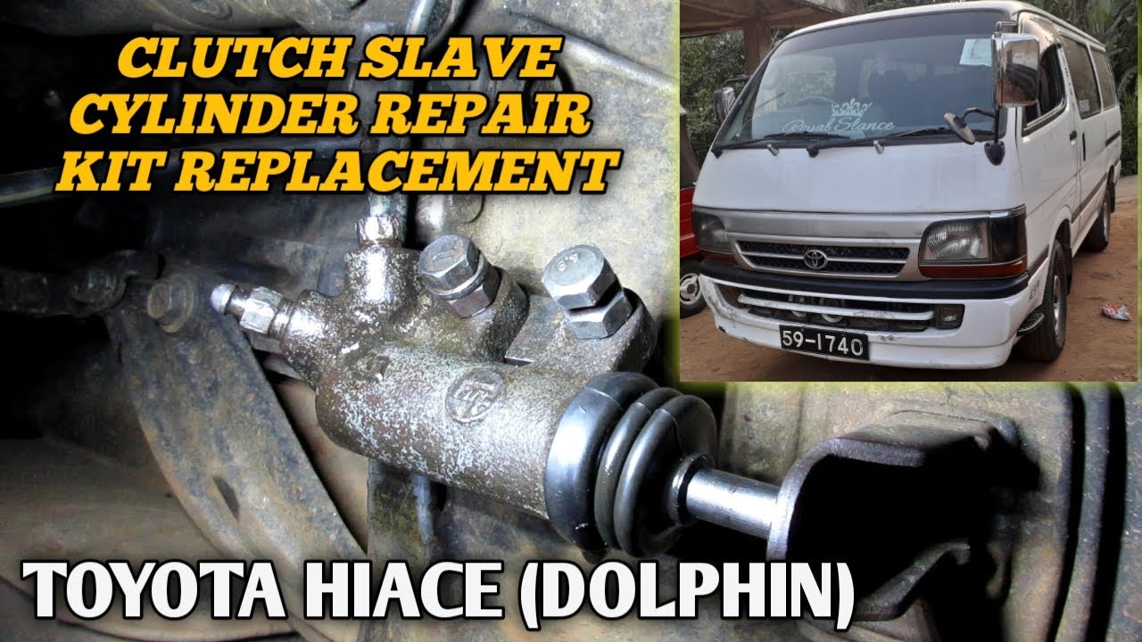 TOYOTA HIACE (Dolphine) CLUTCH SLAVE CYLINDER REPAIR