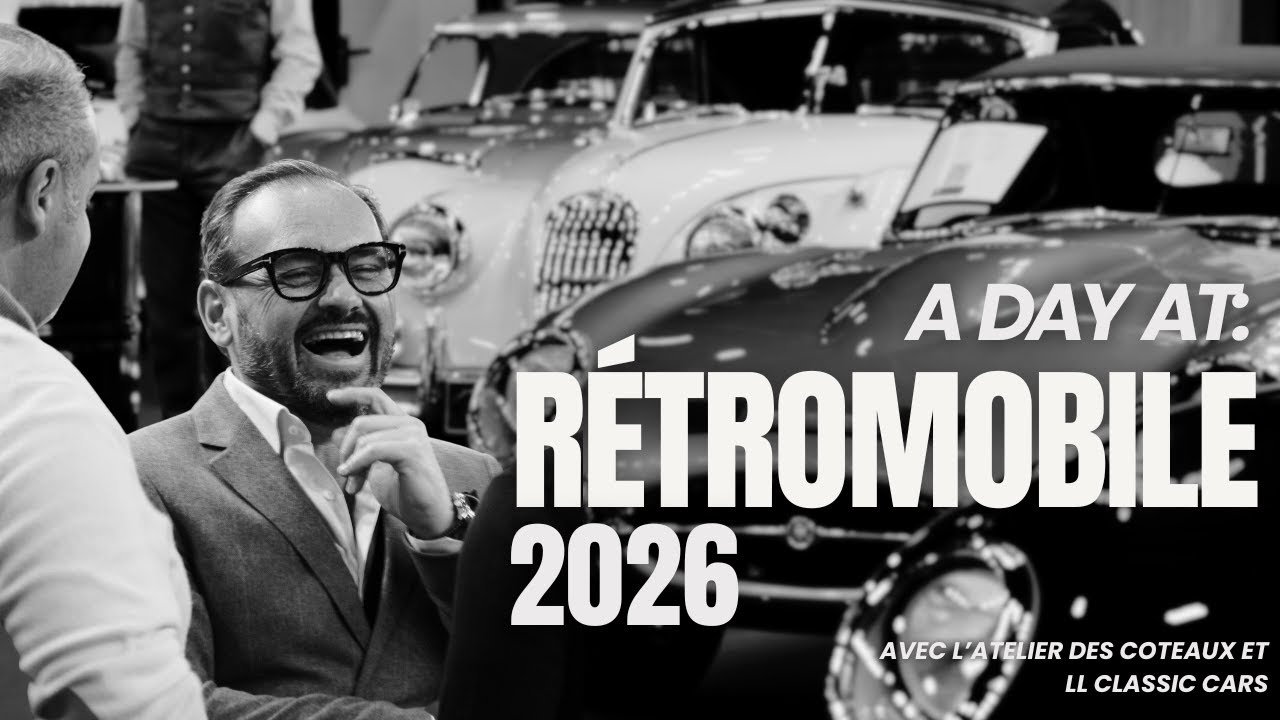 Inside Rétromobile 2026: Une journée sur le salon avec LL Classic Cars et L'Atelier des Coteaux