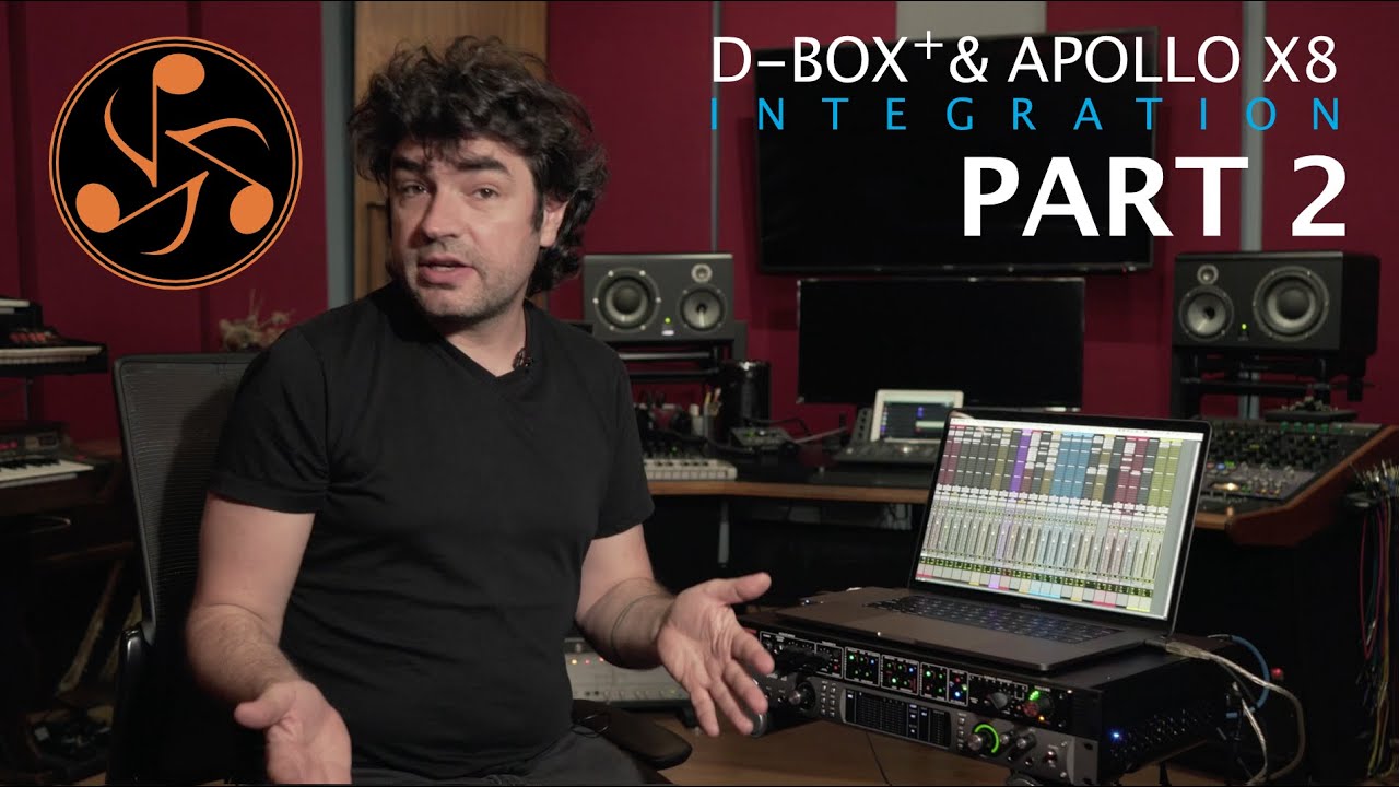 Интеграция Dangerous D-BOX+ Universal Audio Apollo x8, часть 2 | Fab Dupont