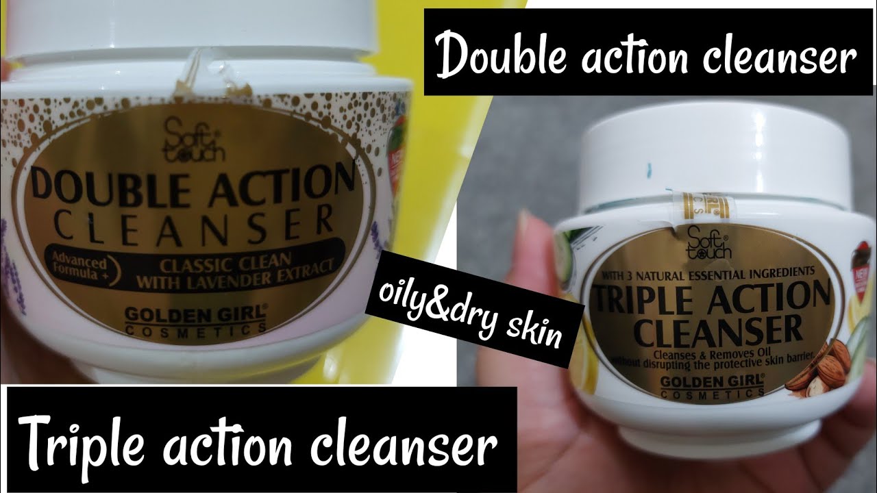 Soft touch Double Action Cleanser ||Triple Action cleanser review 