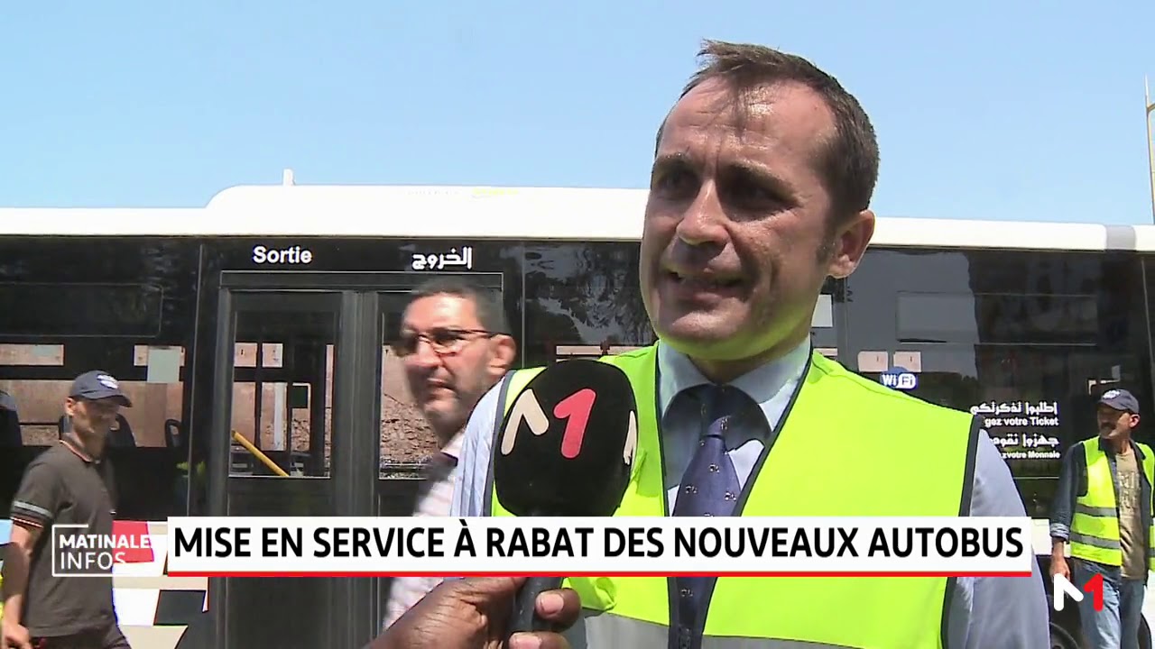 Rabat: mise en service des nouveaux autobus