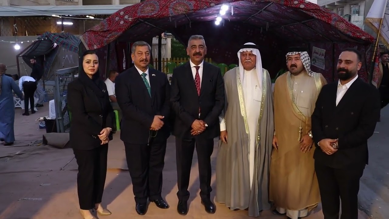 من ستوديو القبطان مؤتمر انتخابي تبارك الطائي ٠٧٨٣٠٧١٣٩٩٣